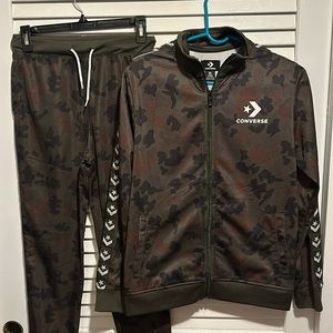 Boys Converse Heritage Camo Tracksuit